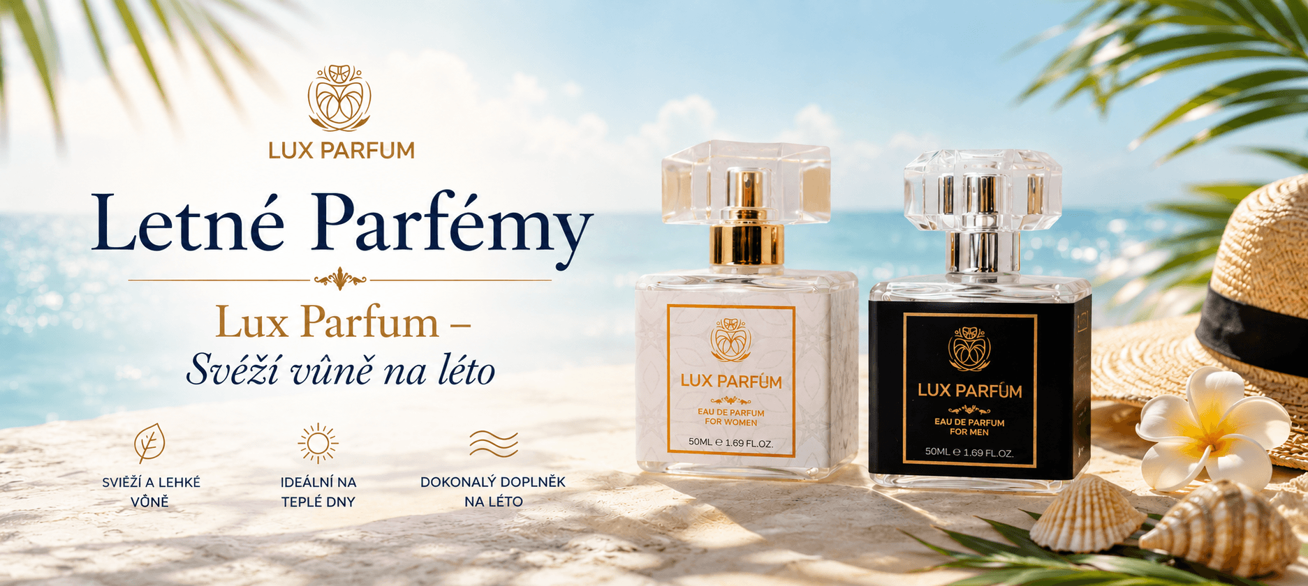 Letní Parfémy Lux Parfum – Svěží vůně na léto 2